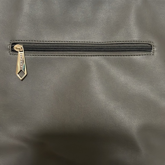 Rampage Large Tote Bucket Bag with Gold Accents - Picture 5 of 16